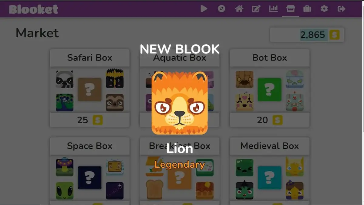 How Rare is the King in Blooket