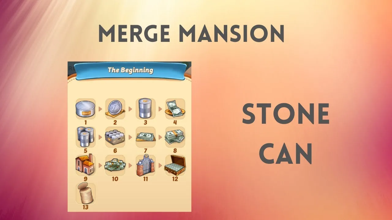Игра merge mansion где взять. Merge Mansion. Merge Mansion консервная банка. Merge Mansion жестяная банка. Marge Mansion.
