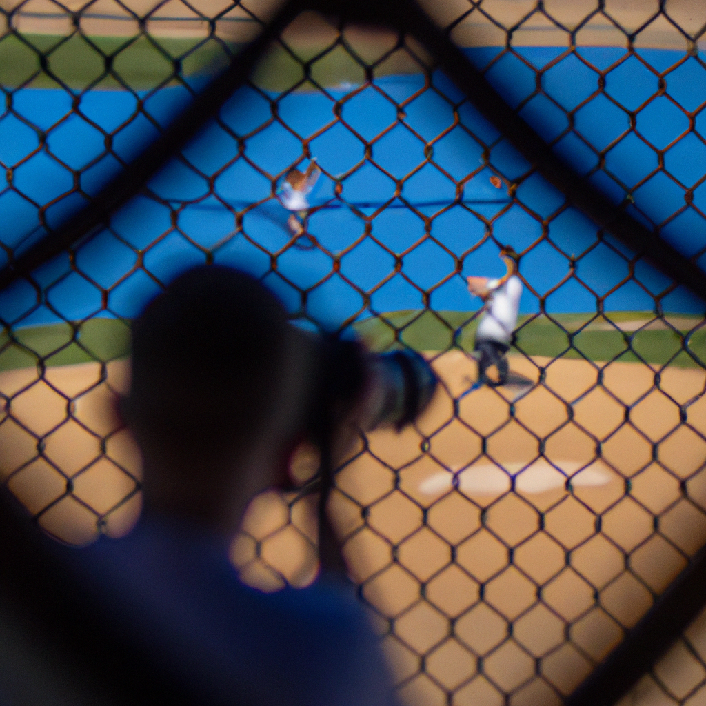 How To Take Baseball Pictures Through A Fence