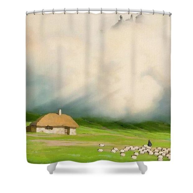 Studio Ghibli Shower Curtain