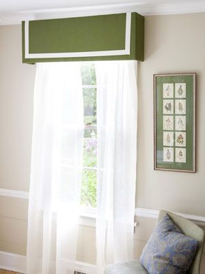 Curtain Boxes for Windows