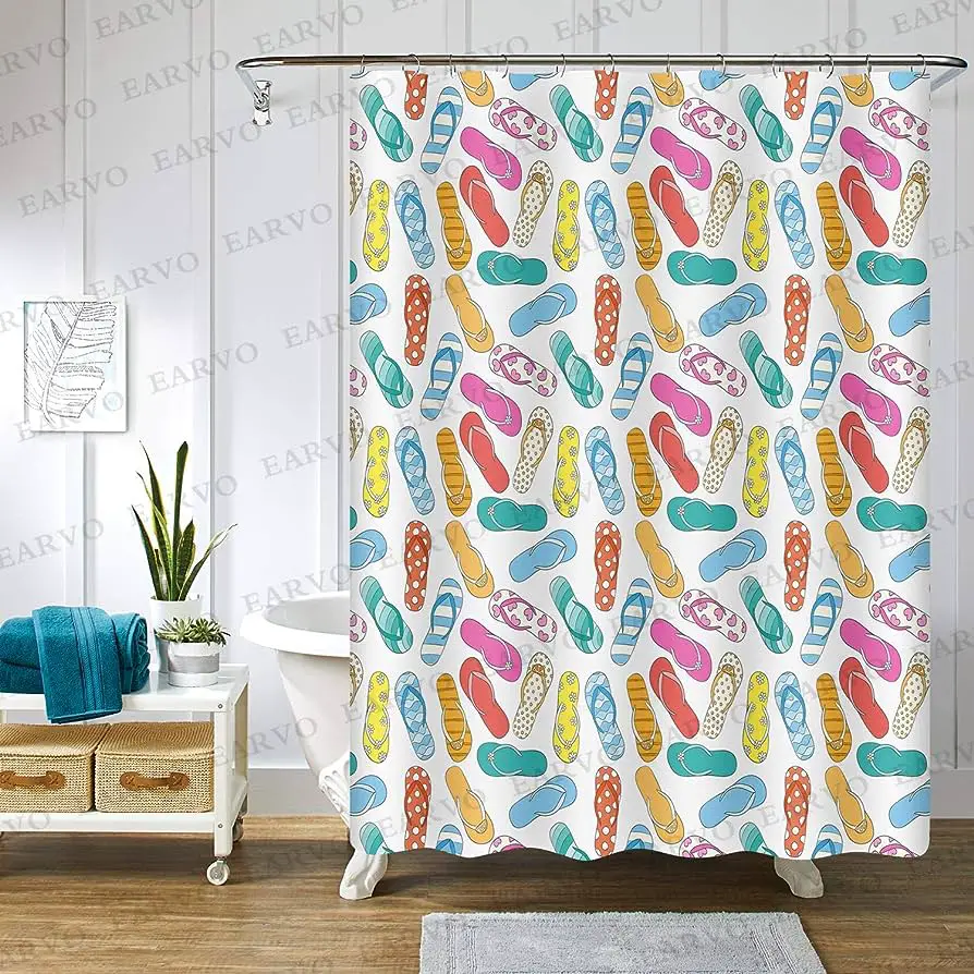 Flip Flop Shower Curtain
