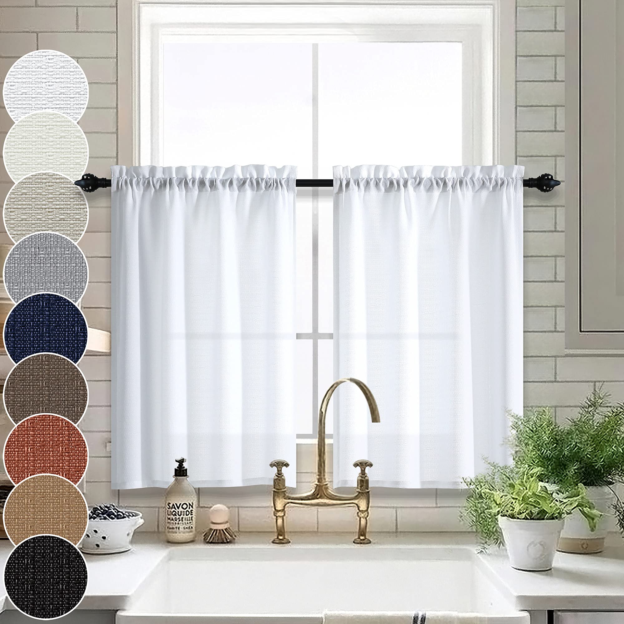 Kitchen Curtain Length