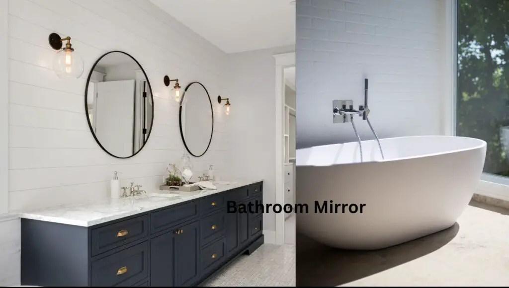 bathroom mirror