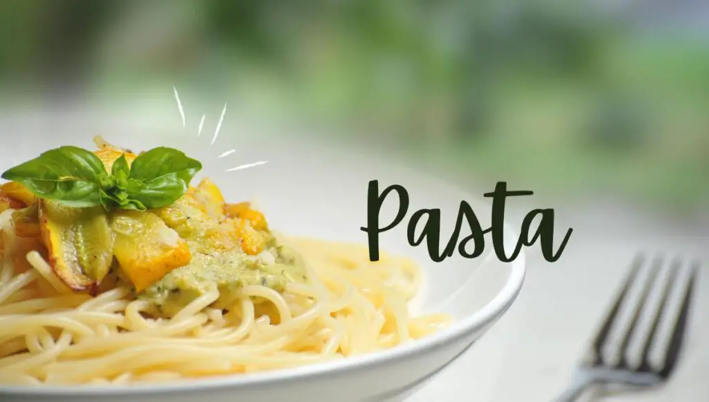 Child Eating Raw Pasta