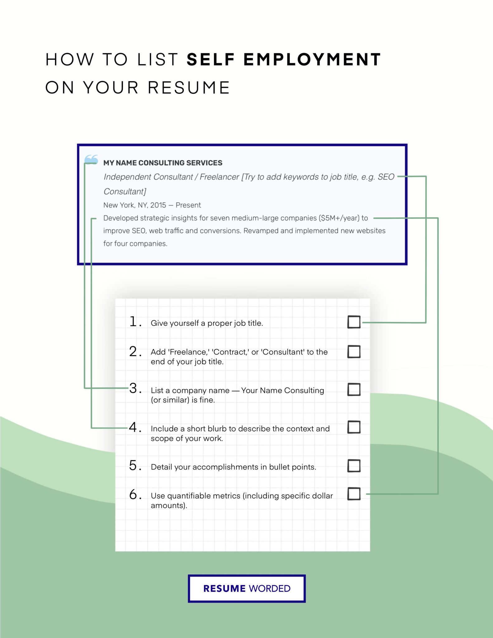 How to Add Metrics to Resume