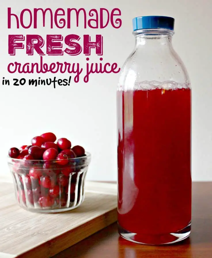 How to Make Cranberry Juice